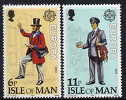 Isle of Man 1979 Europa,(Communications) set of 2, SG 148-49 unmounted mint