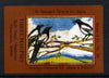Match Box Labels - Magpies (No.28 from a series of 50 Pub signs) dark brown background, very fine unused condition (St George's Taverns)