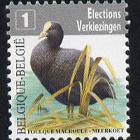 Belgium 2010-14 Birds - Eurasian Coot (28c) European 1st Class unmounted mint