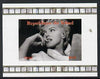 Chad 2013 Marilyn Monroe #2 individual imperf deluxe sheetlet unmounted mint. Note this item is privately produced and is offered purely on its thematic appeal.