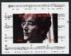 Chad 2013 The Beatles - John Lennon #1 individual imperf deluxe sheetlet unmounted mint. Note this item is privately produced and is offered purely on its thematic appeal.