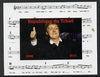 Chad 2013 The Beatles - Paul McCartney #4 individual imperf deluxe sheetlet unmounted mint. Note this item is privately produced and is offered purely on its thematic appeal.