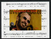 Chad 2013 The Beatles - Ringo Starr #4 individual imperf deluxe sheetlet unmounted mint. Note this item is privately produced and is offered purely on its thematic appeal.