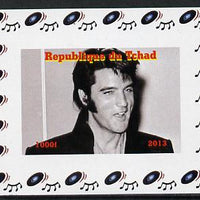 Chad 2013 Elvis Presley #03 individual imperf deluxe sheetlet unmounted mint. Note this item is privately produced and is offered purely on its thematic appeal.