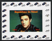 Chad 2013 Elvis Presley #07 individual imperf deluxe sheetlet unmounted mint. Note this item is privately produced and is offered purely on its thematic appeal.