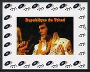 Chad 2013 Elvis Presley #12 individual imperf deluxe sheetlet unmounted mint. Note this item is privately produced and is offered purely on its thematic appeal.