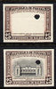 Panama 1948 50th Anniversary of Fire Brigade 25c Fire Brigade Headquarters imperf proofs of frame only plus composite both in issued colours and each with security punch holes, ex Waterlow & Sons single archive sheet, some ink on ……Details Below