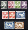 Greenland 1938-46 Christian & Polar Bear set of 9 mounted mint, SG 1-7