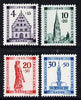 Germany - Allied Occupation - Baden - 1949 Rebuilding Fund set of 4 mounted mint, SG FB 38-41 cat £42