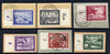 Germany 1941 Postal Employees Fund set each on piece fine cds used, SG 761-66