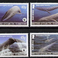 British Antarctic Territory 2003 WWF - Blue Whale,set of 4 unmounted mint SG 361-4