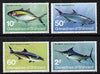 St Vincent - Grenadines 1981 Game Fish set of 4 unmounted mint SG 204-7