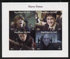 Mali 2014 Harry Potter imperf sheetlet containing 4 values unmounted mint. Note this item is privately produced and is offered purely on its thematic appeal, it has no postal validity