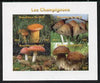 Mali 2014 Mushrooms #1 imperf sheetlet containing 4 values unmounted mint. Note this item is privately produced and is offered purely on its thematic appeal, it has no postal validity