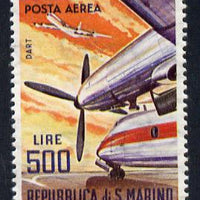 San Marino 1963-65 Rolls Royce Dart 500L unmounted mint SG 741