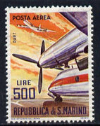 San Marino 1963-65 Rolls Royce Dart 500L unmounted mint SG 741