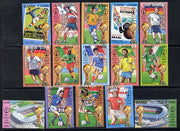 Ghana 2002 Football World Cup set of 15 values complete unmounted mint SG 3288-3302
