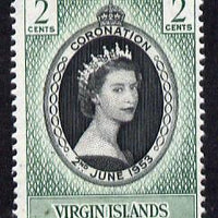 British Virgin Islands 1953 Coronation 2c unmounted mint SG 148