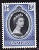 Gambia 1953 Coronation 1.5d unmounted mint SG 170