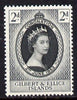 Gilbert & Ellice Islands 1953 Coronation 2d unmounted mint SG 63