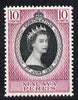 Malaya - Perlis 1953 Coronation 10c unmounted mint SG 28