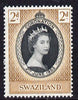 Swaziland 1953 Coronation 10c unmounted mint SG 52