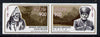 Abkhazia 1997 Pictorials imperf se-tenant pair unmounted mint