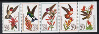 United States 1992 Mockingbirds se-tenant booklet pane of 5 unmounted mint SG 2672a