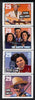 United States 1993 Country Music Stars se-tenant booklet pane of 4 unmounted mint SG 2819a