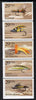 United States 1991 Fishing Flies booklet pane of 5 unmounted mint SG 2580a