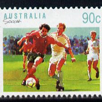 Australia 1989-94 Football 90c unmounted mint, from Sports def set of 19, SG 1191