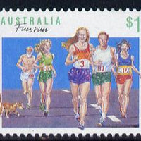 Australia 1989-94 Running $1 unmounted mint, from Sports def set of 19, SG 1192