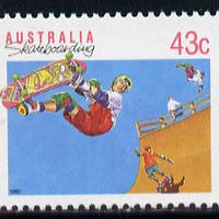 Australia 1989-94 Skateboarding 43c unmounted mint, from Sports def set of 19, SG 1181