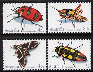 Australia 1991 Insects perf set of 4 unmounted mint SG 1287-90