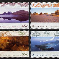 Australia 1996 World Heritage Sites (2nd series) set of 4 unmounted mint, SG 1582-85