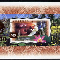 Australia 1997 Fauna & Flora (2nd series) m/sheet with Phila,Nippon overprint unmounted mint, as SG MS 1686a