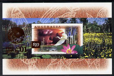 Australia 1997 Fauna & Flora (2nd series) m/sheet with Phila,Nippon overprint unmounted mint, as SG MS 1686a