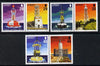 Jersey 2003 Lighthouses - 2nd Issue set if 6 (3 se-tenant pairs) unmounted mint SG 1086-91