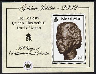 Isle of Man 2002 Golden Jubilee perf m/sheet unmounted mint SG MS 975