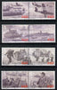 Isle of Man 2004 60th Anniversary of D-Day perf set of 8 (4 se-tenant pairs) unmounted mint SG 1131-38