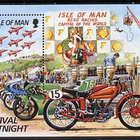 Isle of Man 1996 Tourist Trophy - Irish Winners perf m/sheet unmounted mint SG MS 707