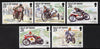 Isle of Man 1991 80th Anniversary of TT Mountain Course perf set of 5 unmounted mint SG 478-92