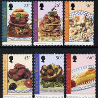 Isle of Man 2001 Europa - Local Dishes perf set of 6 unmounted mint SG 947-52