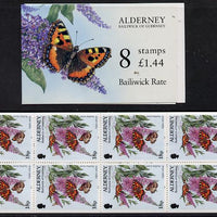 Guernsey - Alderney 1997 Flora & Fauna £1.44 booklet complete & fine SG ASB3