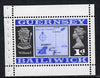 Guernsey 1969 Map & William I 1d Booklet Pane (stamp with margins all round) SG 14c