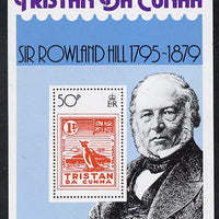 Tristan da Cunha 1979 Rowland Hill perf m/sheet unmounted mint SG MS 267