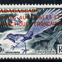 French Southern & Antarctic Territories 1955 Overprint on Madagascar 15f unmounted mint SG 1