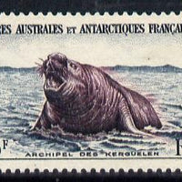 French Southern & Antarctic Territories 1956-60 Elephant Seal 15f unmounted mint SG 12