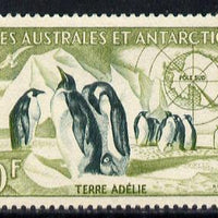 French Southern & Antarctic Territories 1956-60 Emperor Penguins 50f unmounted mint SG 16