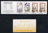 Australia 1986 Alpine Wildflowers $1 booklet complete & pristine, SG SB56